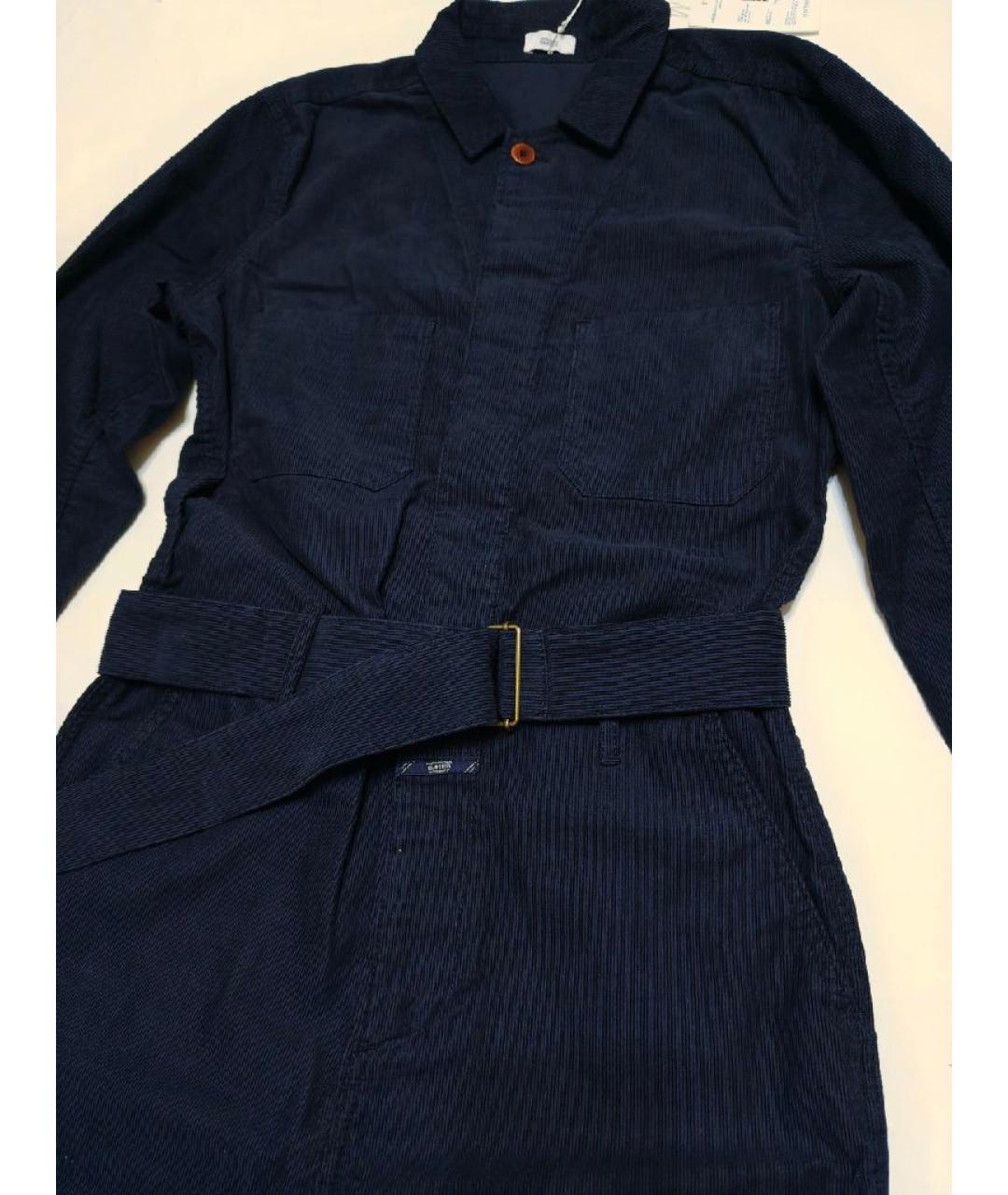 CLOSED Темно-синий хлопковый комбинезон, фото 5