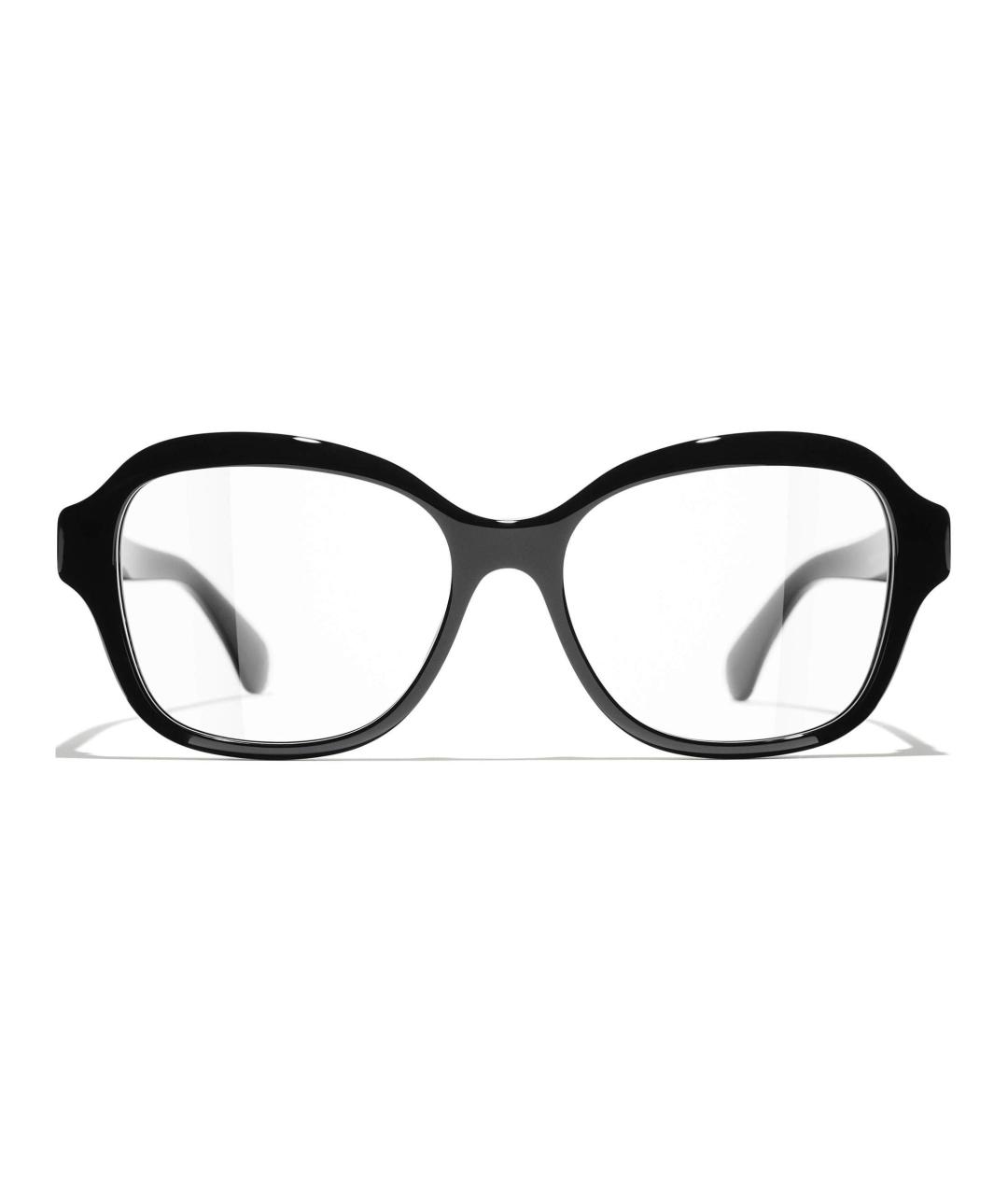 CHANEL Черные пластиковые солнцезащитные очки, фото 2