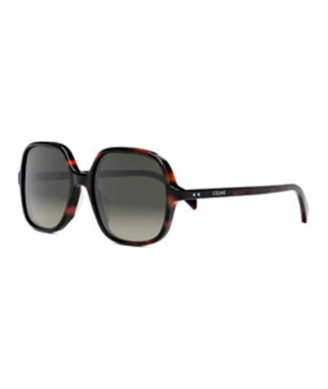 CELINE Черные металлические солнцезащитные очки, фото 1