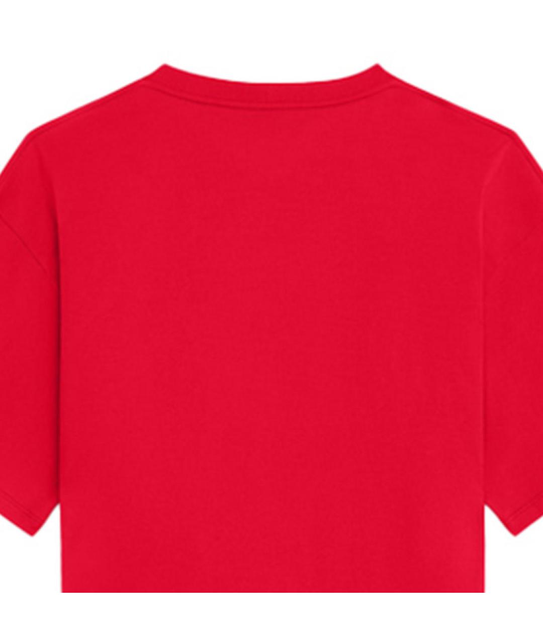 CELINE Красная футболка, фото 3