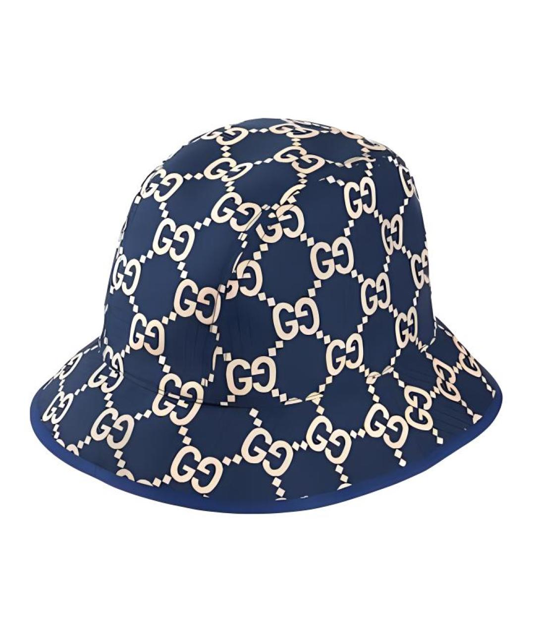 GUCCI Синяя шляпа, фото 3