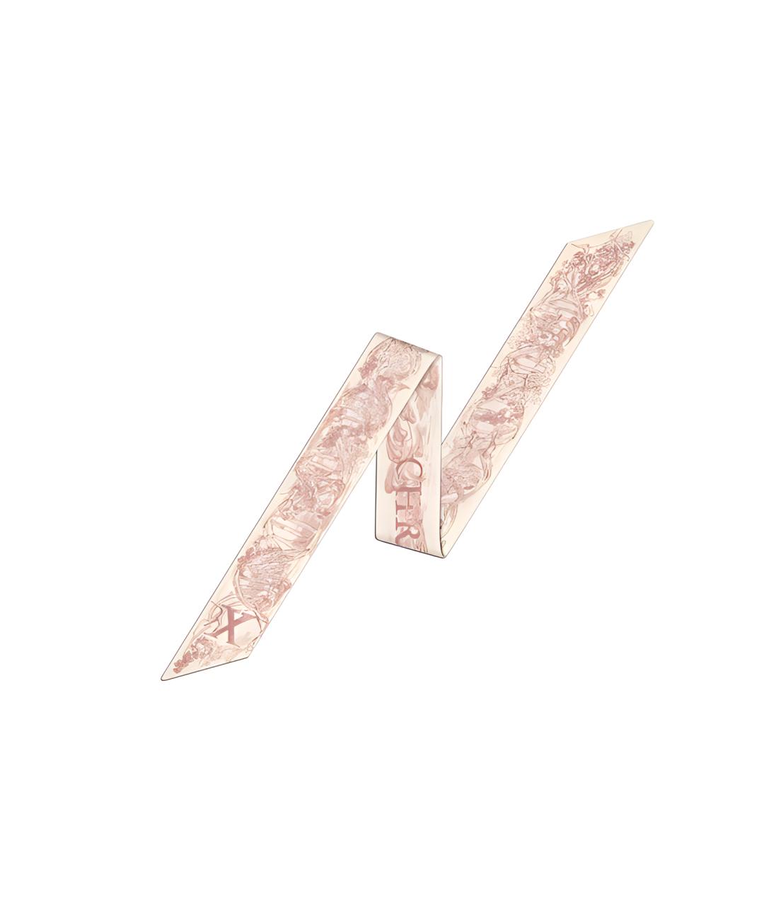 CHRISTIAN DIOR Розовый шарф, фото 3