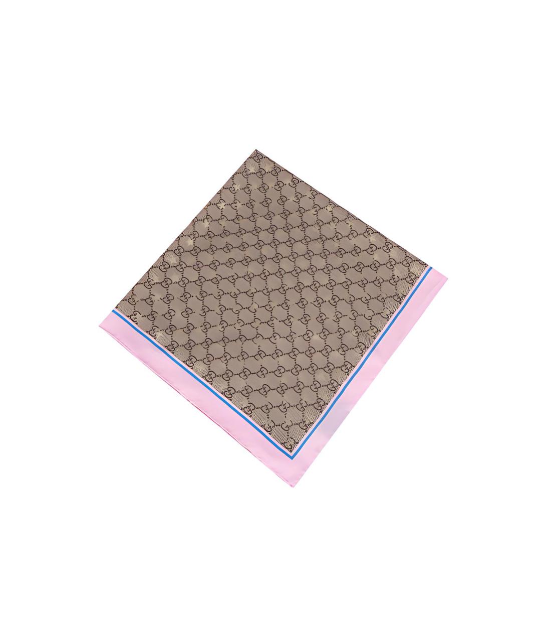 GUCCI Хаки шарф, фото 1