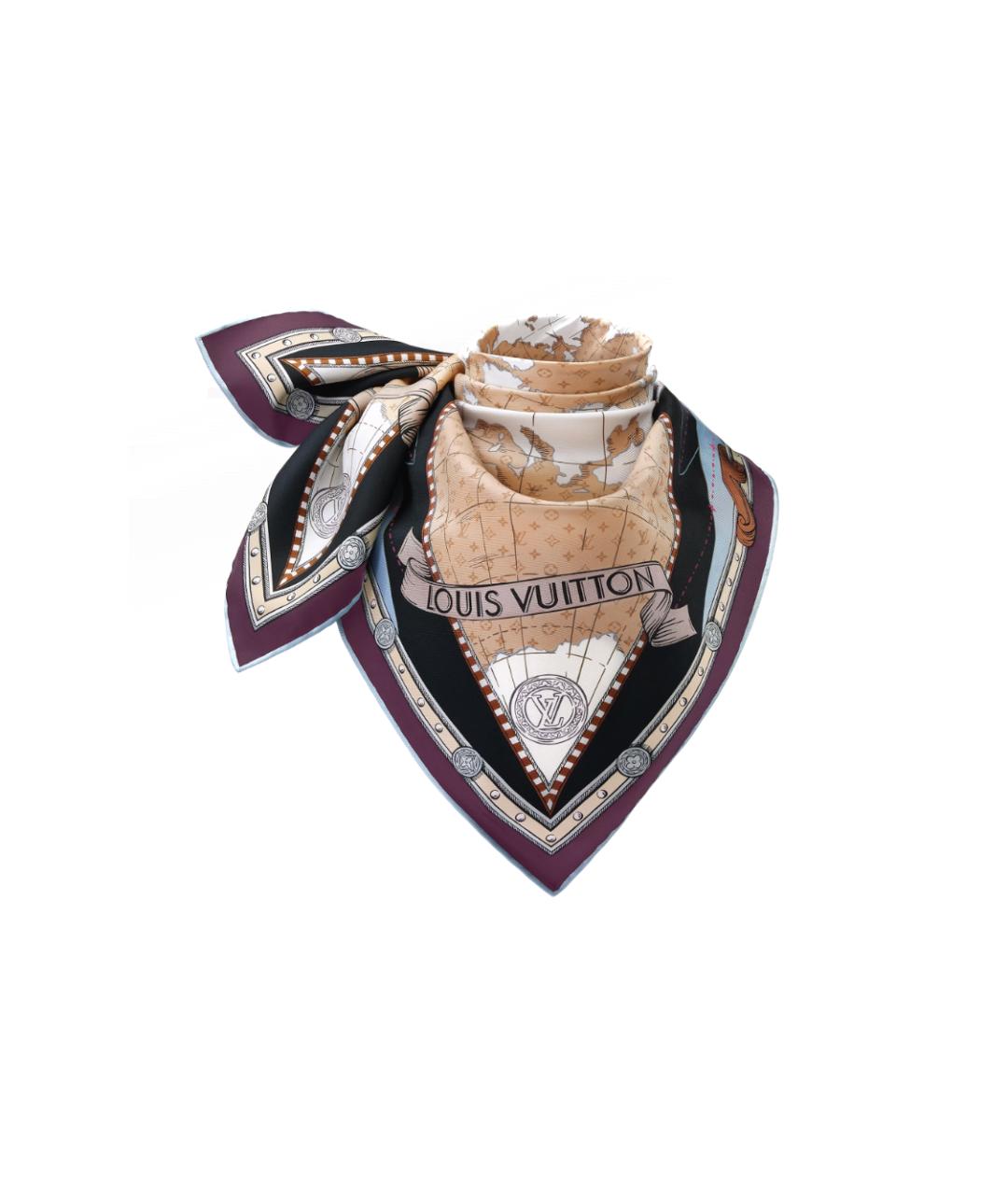 LOUIS VUITTON Мульти шарф, фото 2