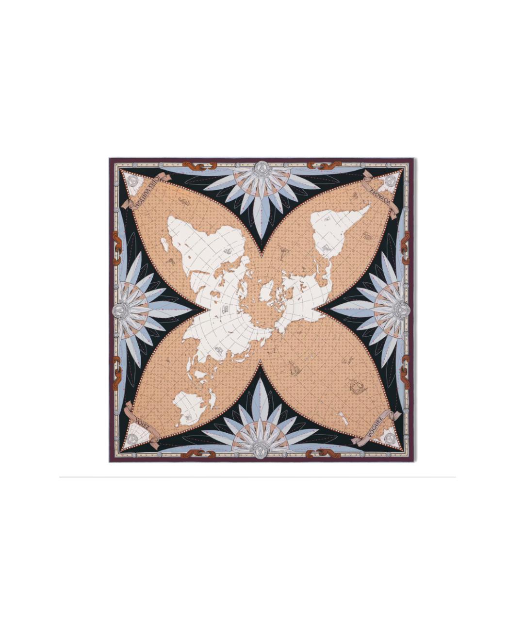 LOUIS VUITTON Мульти шарф, фото 3