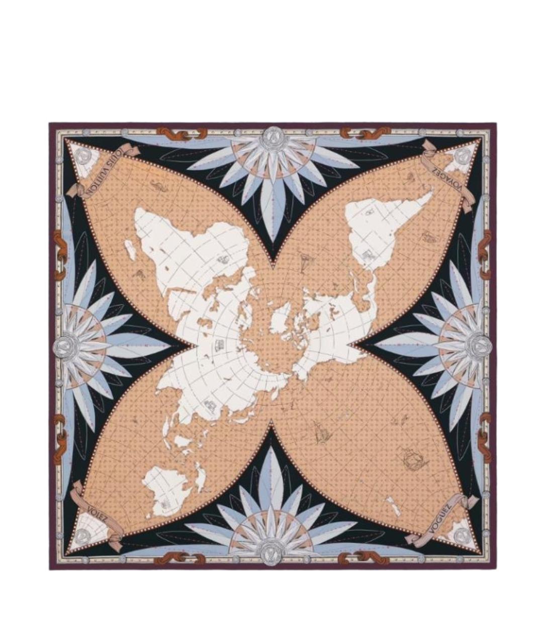 LOUIS VUITTON Мульти шарф, фото 1