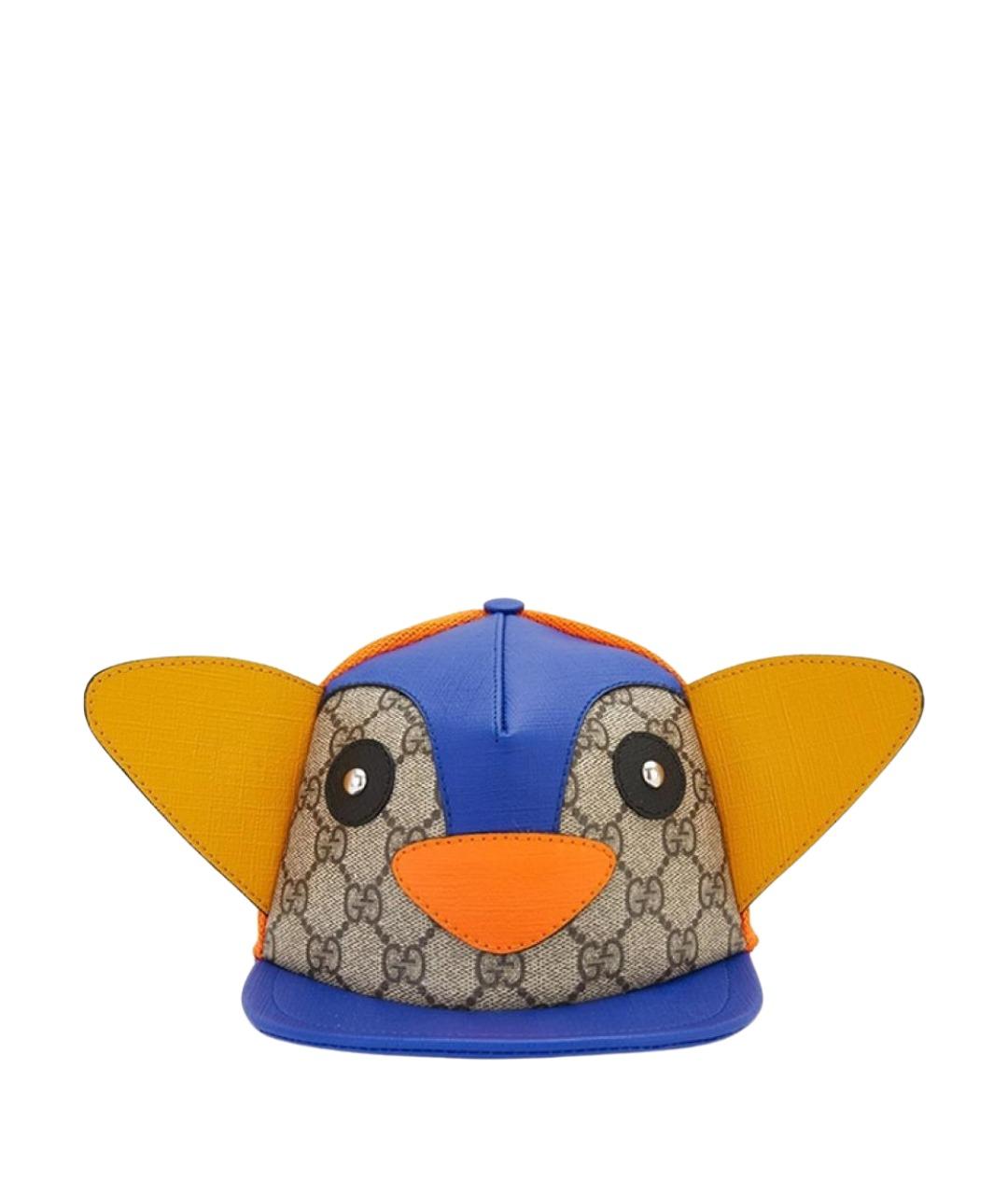 GUCCI Бежевая кепка, фото 1