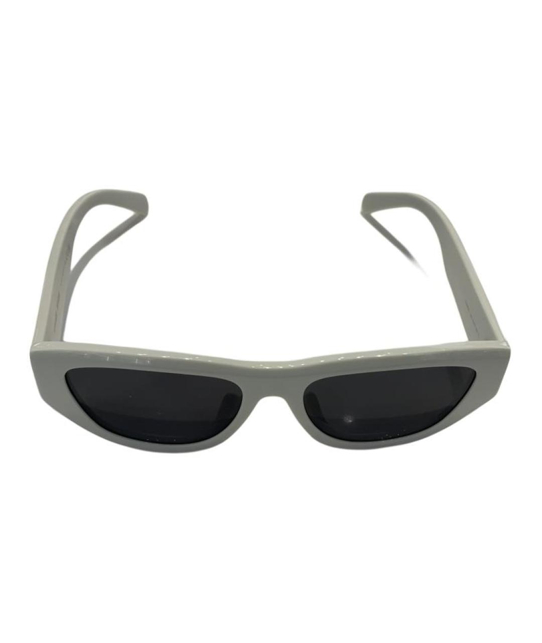 CELINE Белые пластиковые солнцезащитные очки, фото 2