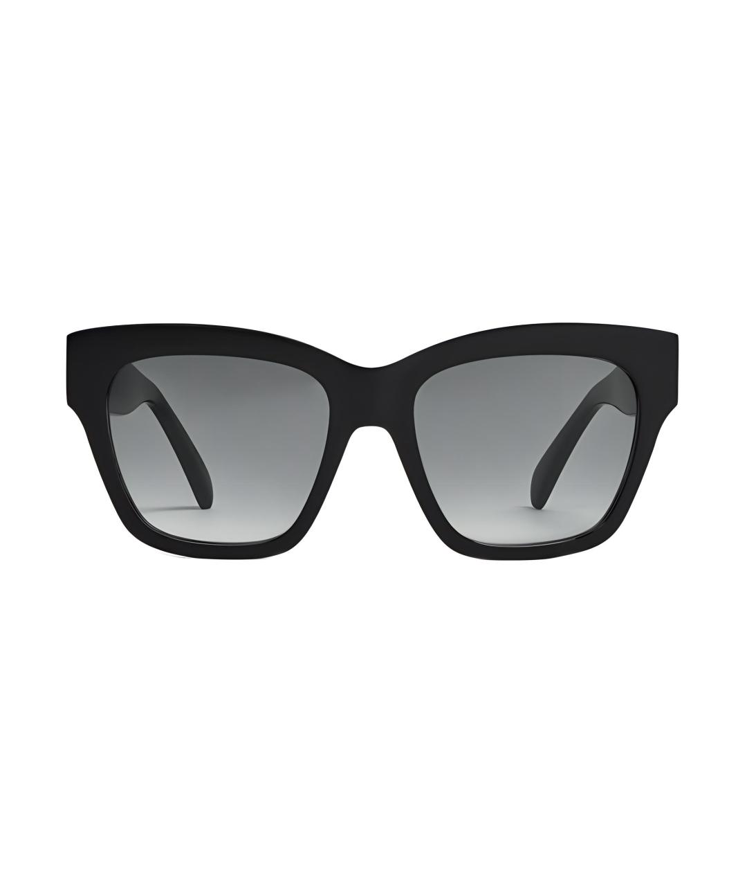 CELINE Черные пластиковые солнцезащитные очки, фото 2