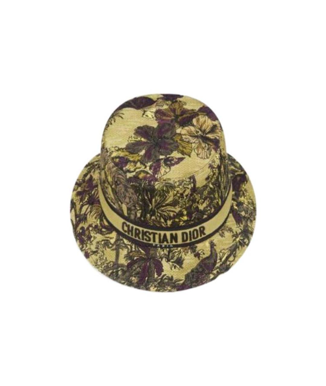 CHRISTIAN DIOR Мульти панама, фото 2