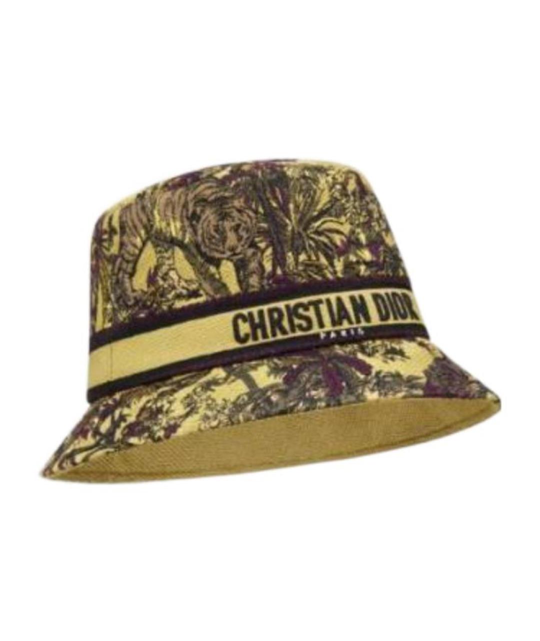CHRISTIAN DIOR Мульти панама, фото 3