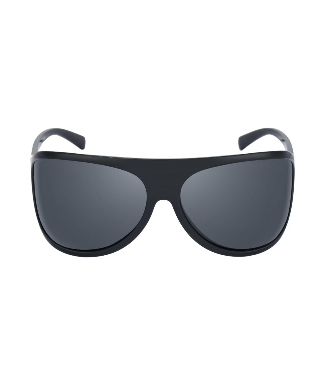 MIU MIU Черные пластиковые солнцезащитные очки, фото 2