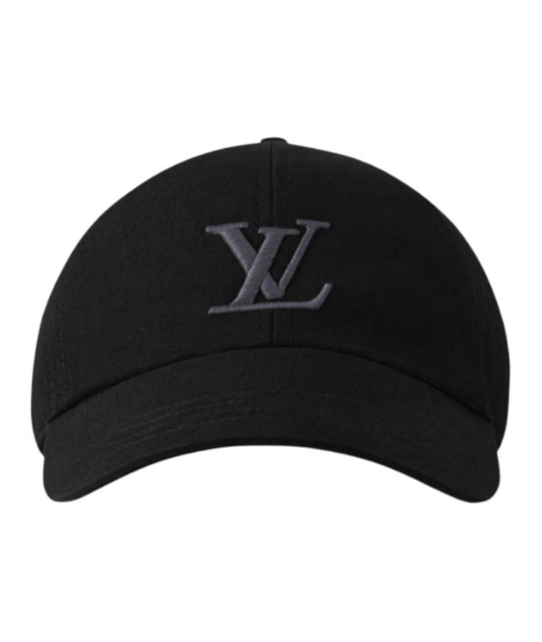 LOUIS VUITTON Черная кепка/бейсболка, фото 2