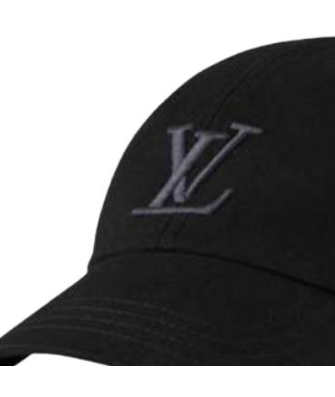 LOUIS VUITTON Черная кепка/бейсболка, фото 4