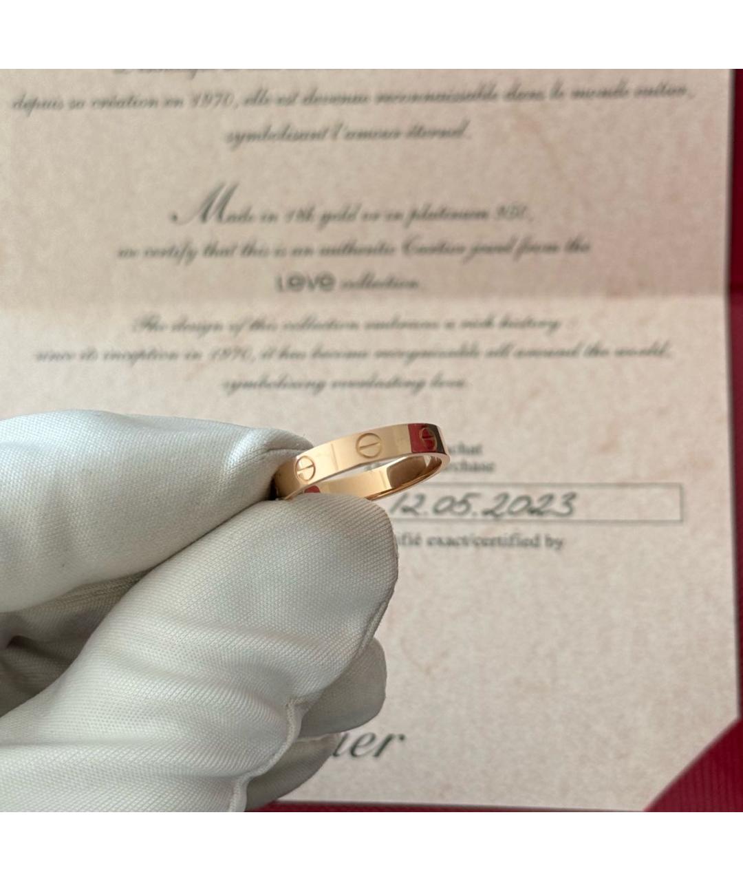 CARTIER Антрацитовое кольцо из белого золота, фото 7