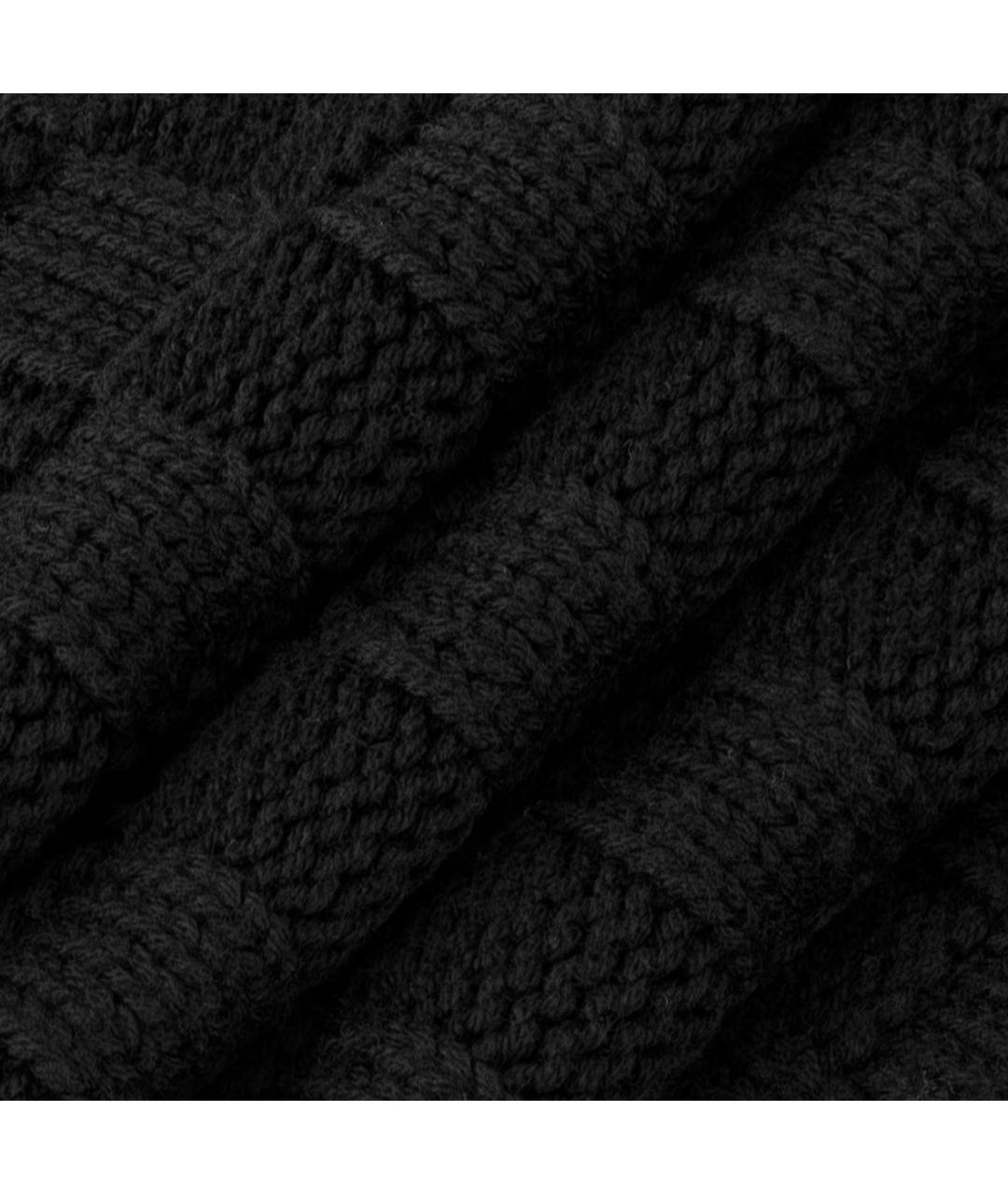 LOUIS VUITTON Черный шарф, фото 3