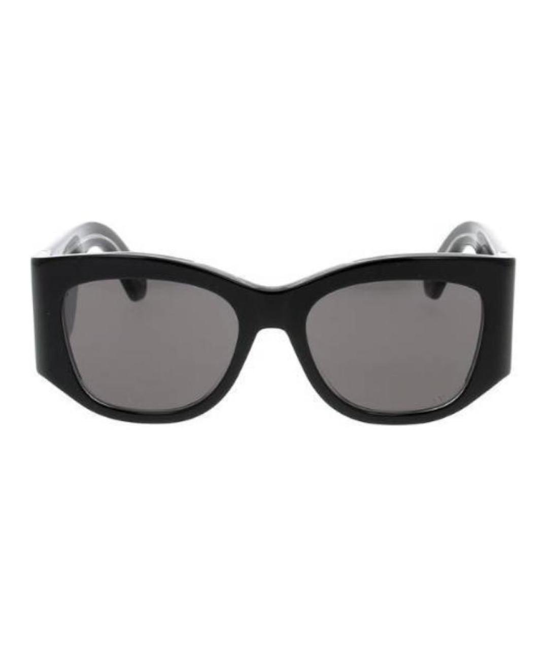 CHRISTIAN DIOR Черные пластиковые солнцезащитные очки, фото 2