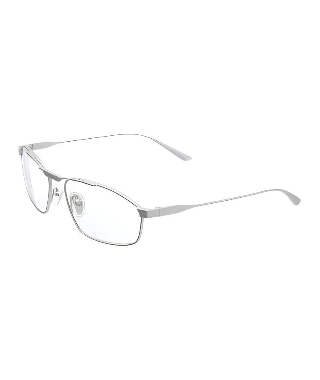 BALENCIAGA Серебряные металлические солнцезащитные очки, фото 1