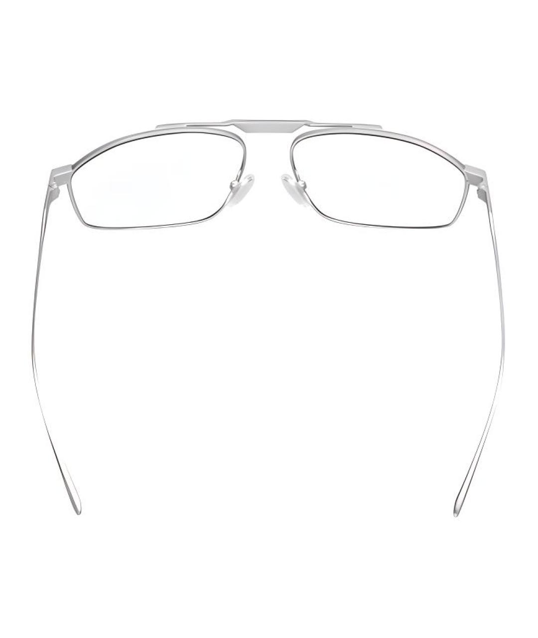 BALENCIAGA Серебряные металлические солнцезащитные очки, фото 3