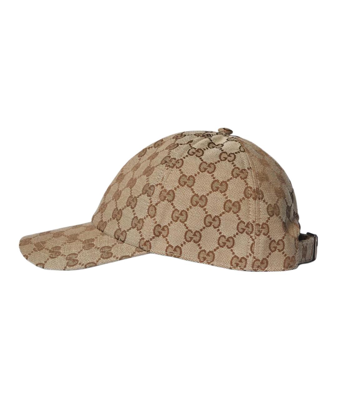 GUCCI Бежевая кепка/бейсболка, фото 2