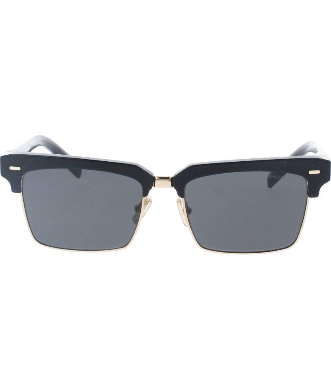 MIU MIU Черные пластиковые солнцезащитные очки, фото 2