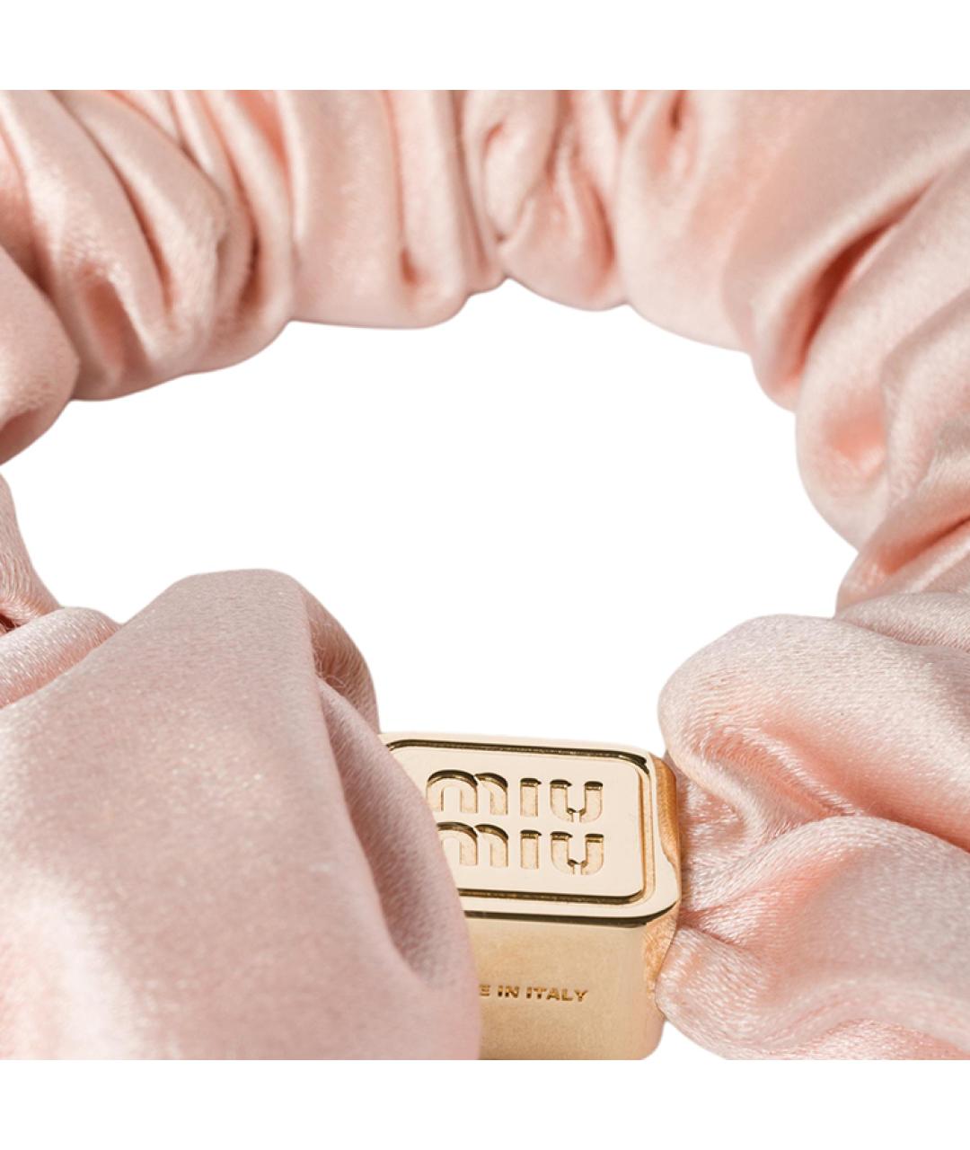 MIU MIU Розовая резинка, фото 3