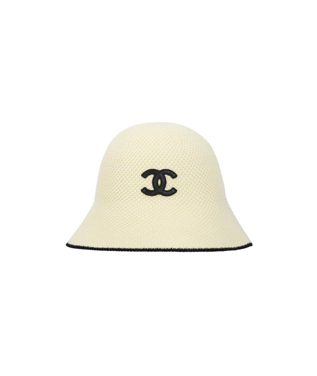 CHANEL Бежевая панама, фото 6