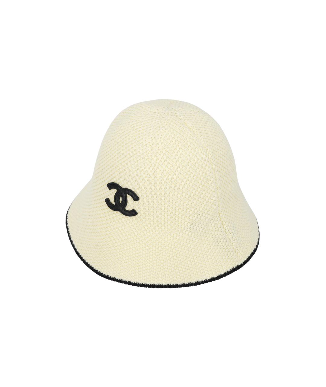 CHANEL Бежевая панама, фото 4