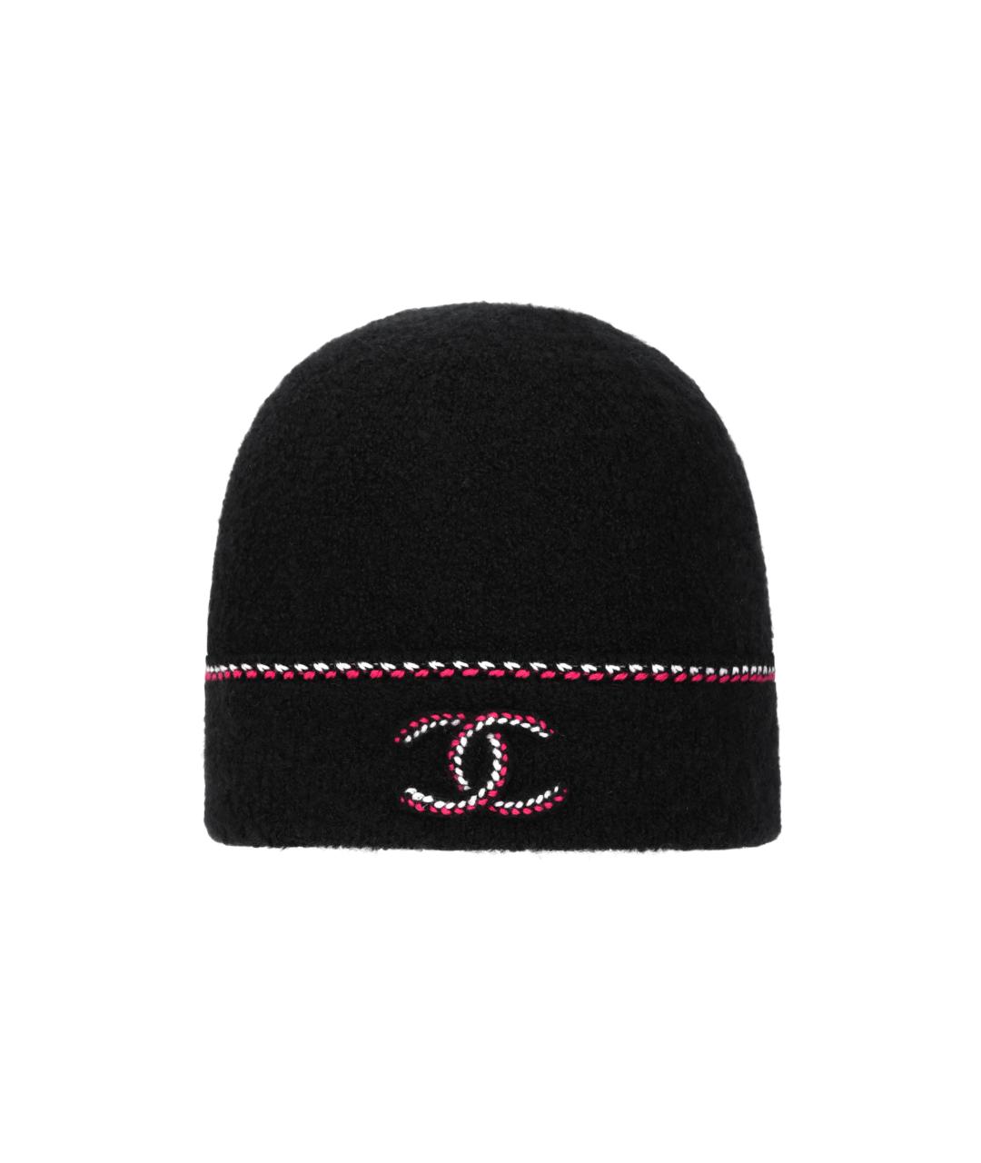 CHANEL Черная шапка, фото 6