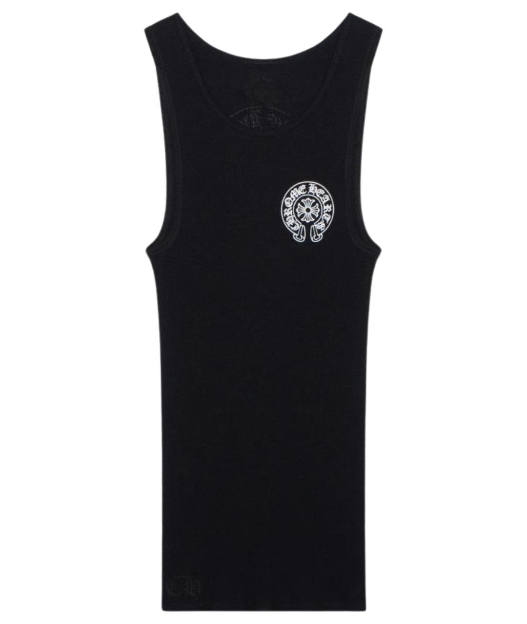 CHROME HEARTS Черная майка, фото 6