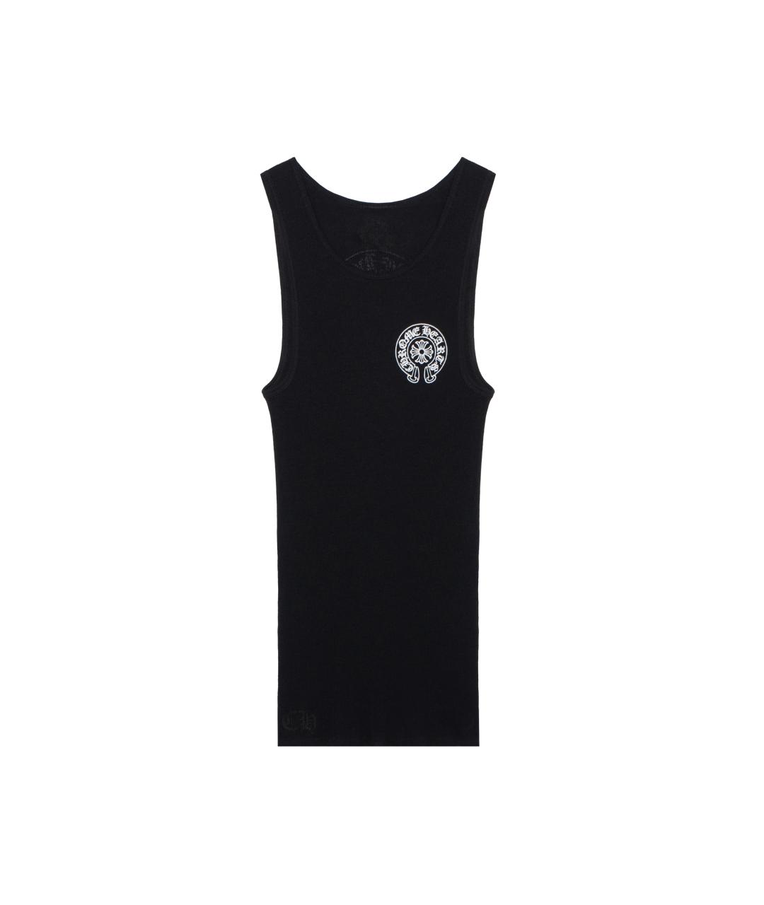 CHROME HEARTS Черная майка, фото 3
