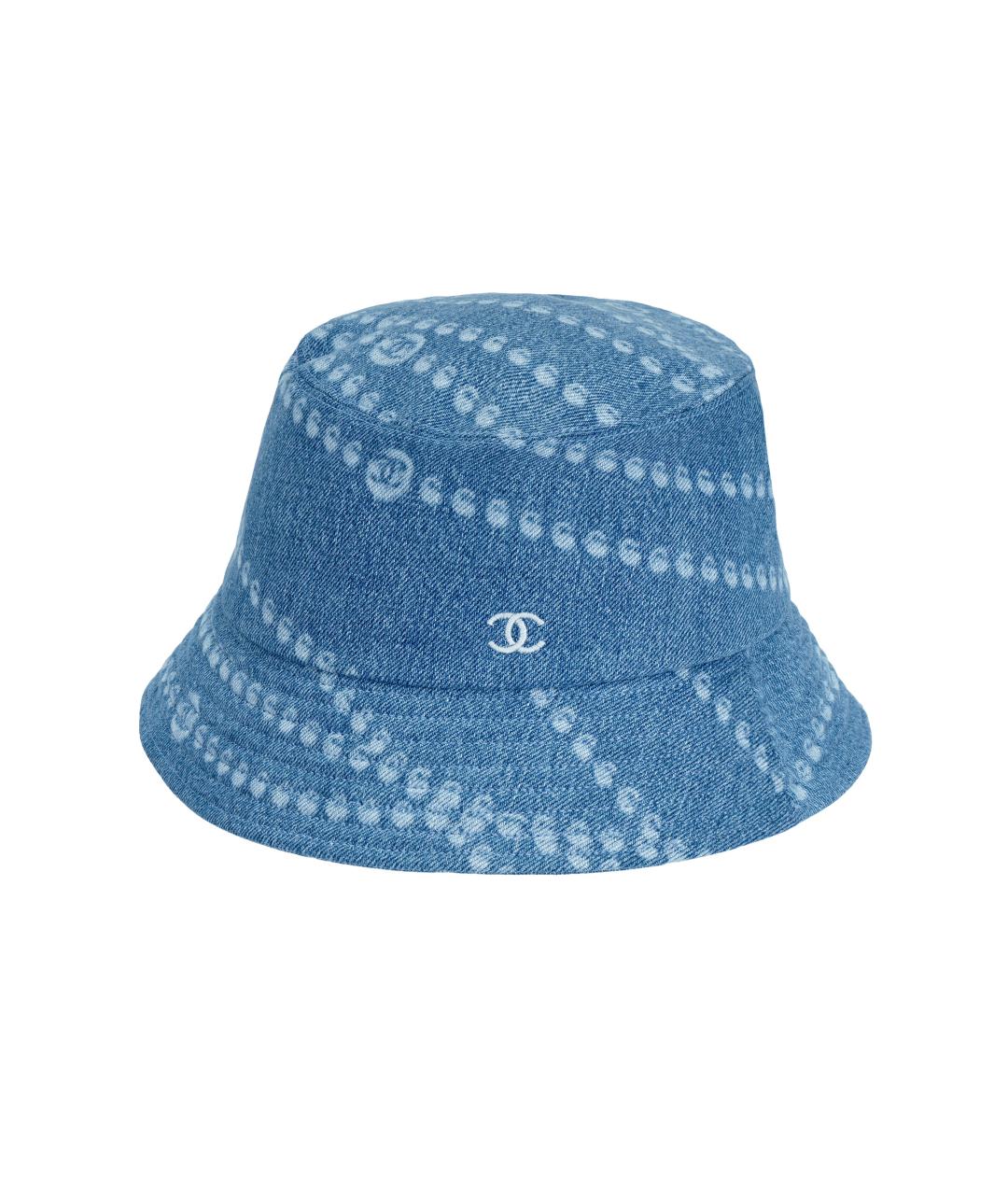 CHANEL Синяя панама, фото 6