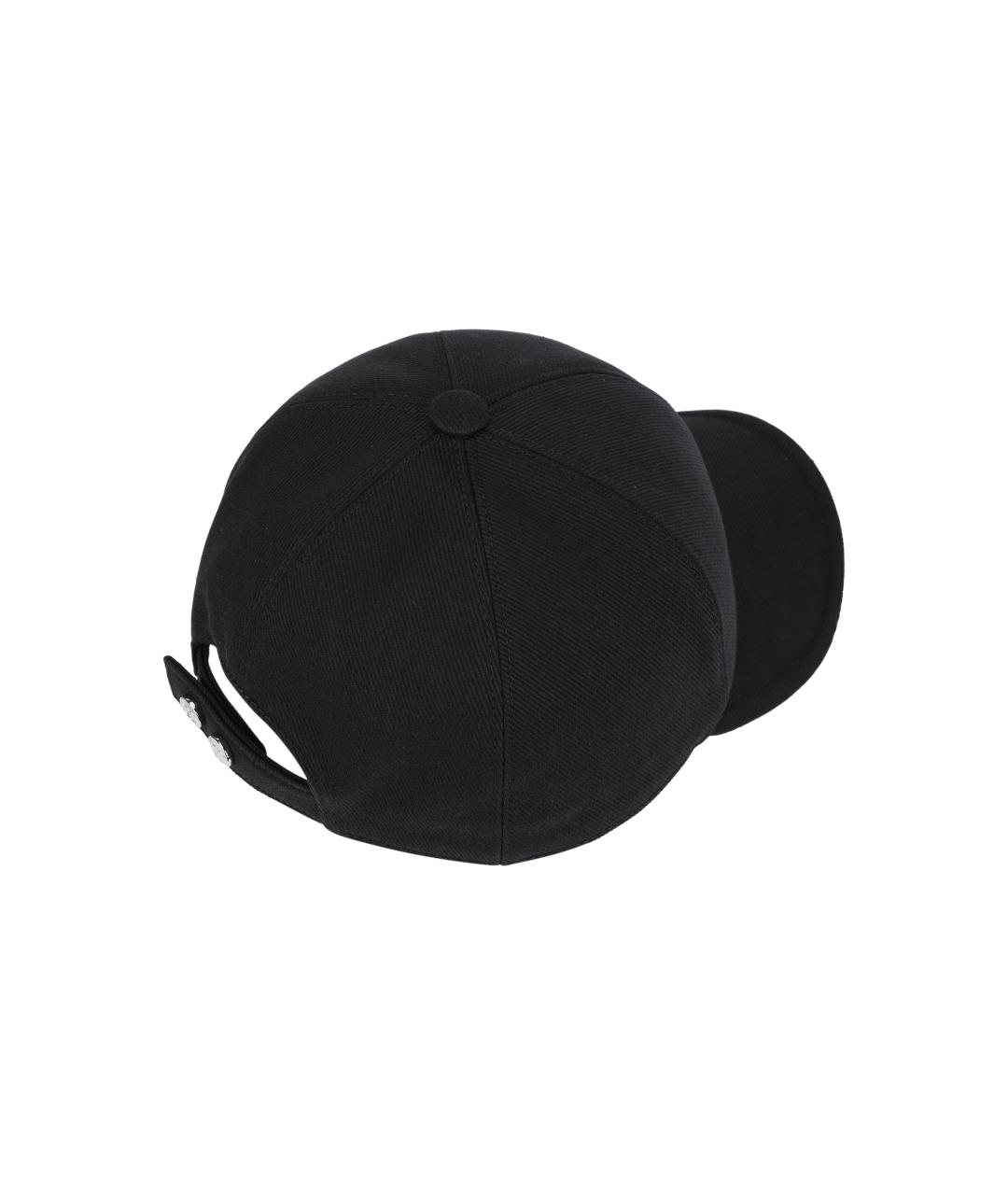 CHANEL Черная кепка, фото 4
