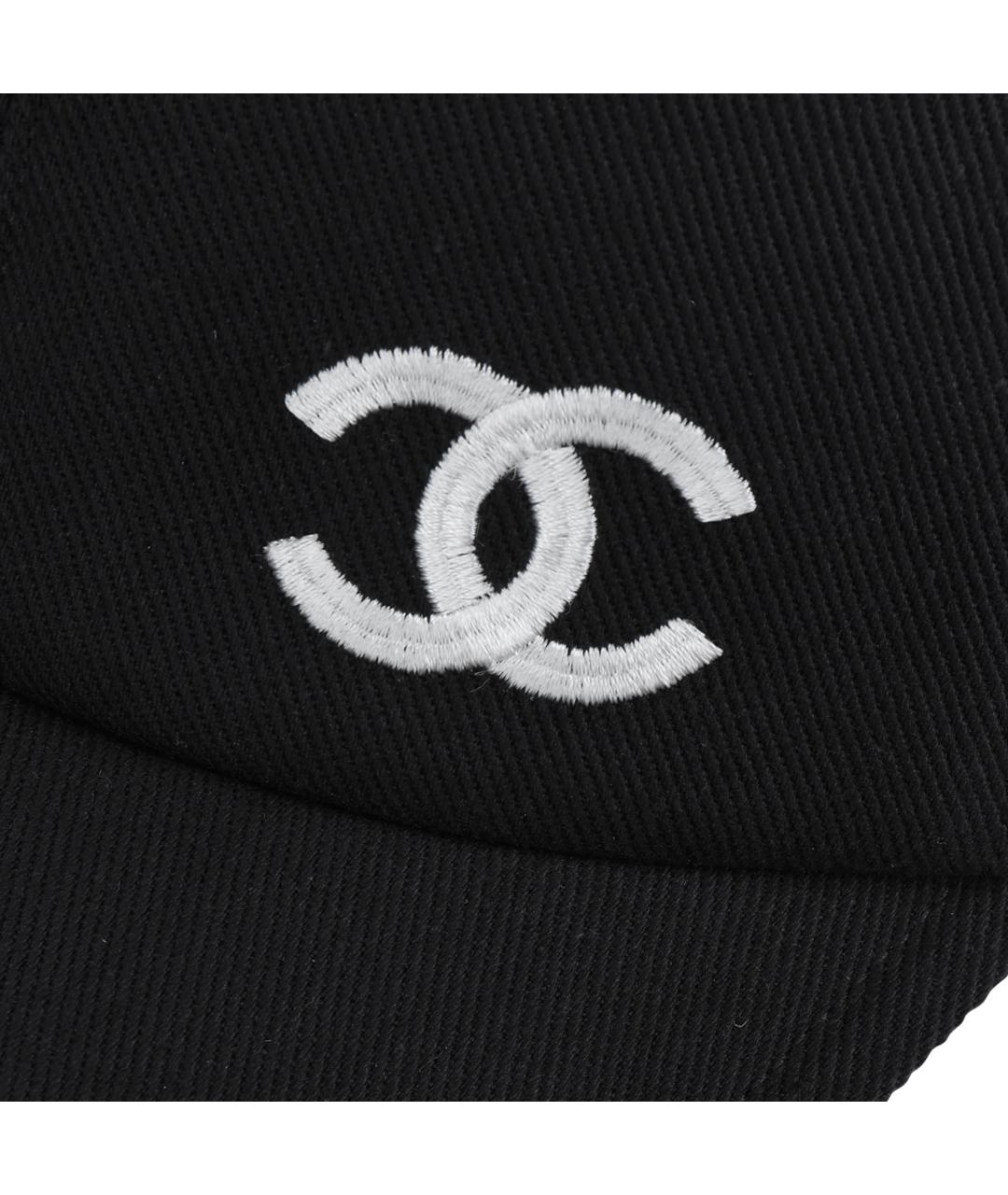 CHANEL Черная кепка, фото 5