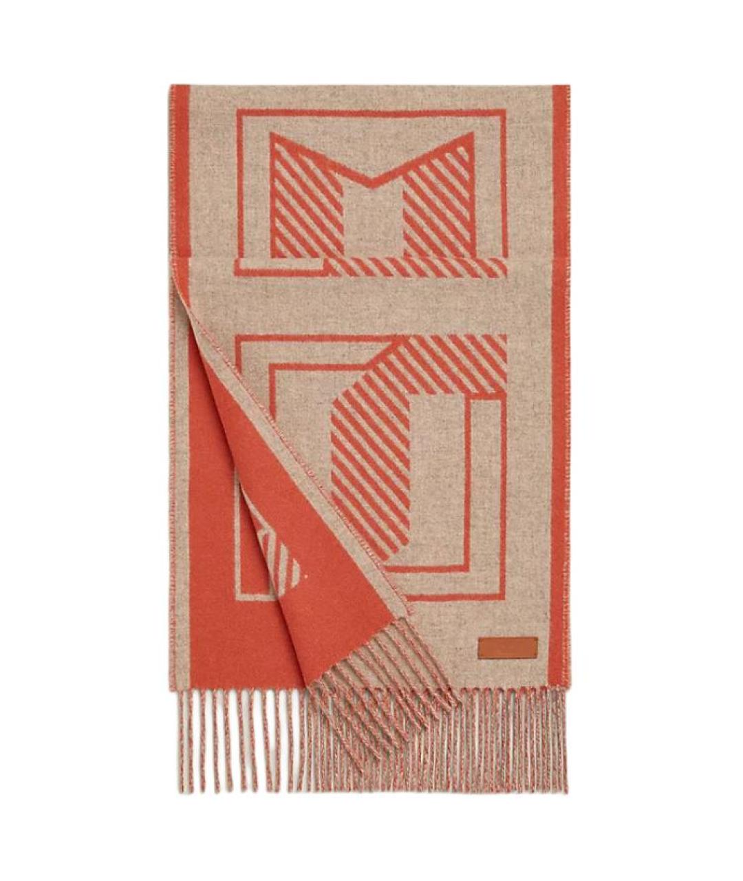 HERMES Мульти кашемировый шарф, фото 1