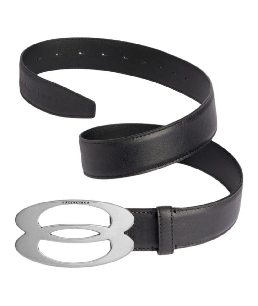 BALENCIAGA Черный ремень, фото 1