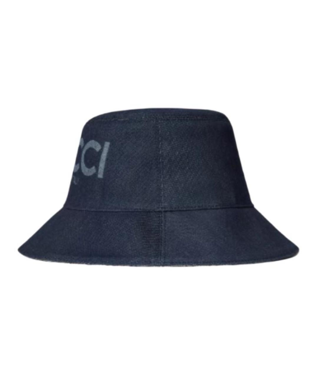 GUCCI Темно-синяя панама, фото 1