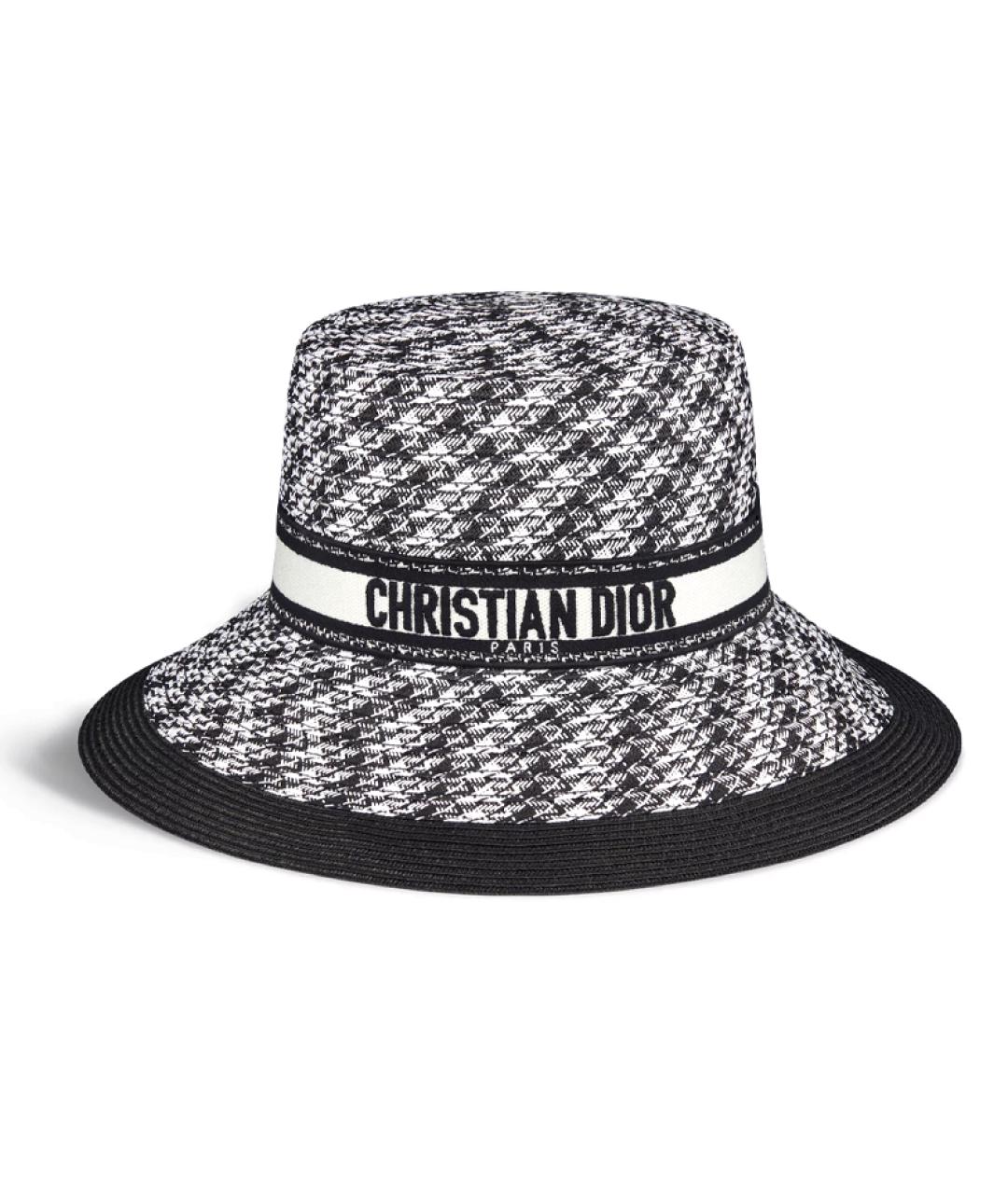 CHRISTIAN DIOR Черная панама, фото 1