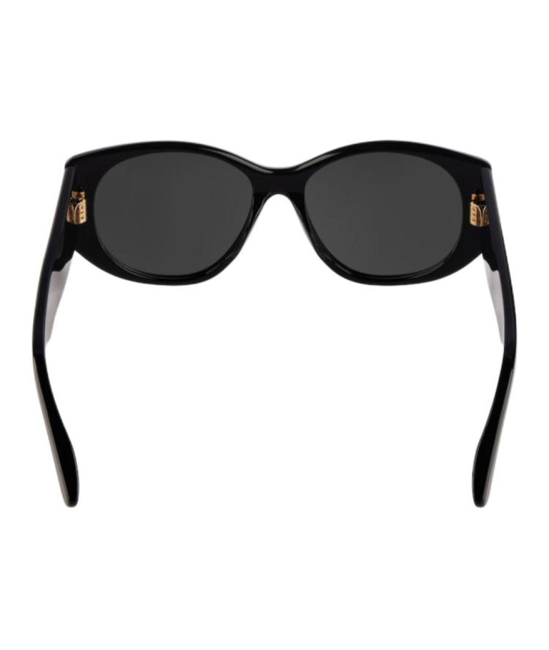 BALENCIAGA Черные пластиковые солнцезащитные очки, фото 3