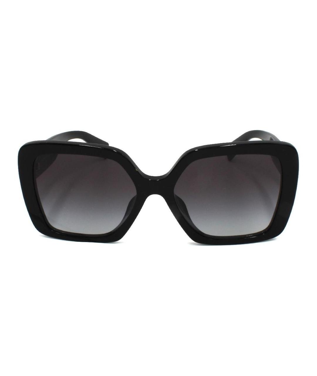 MIU MIU Черные пластиковые солнцезащитные очки, фото 2