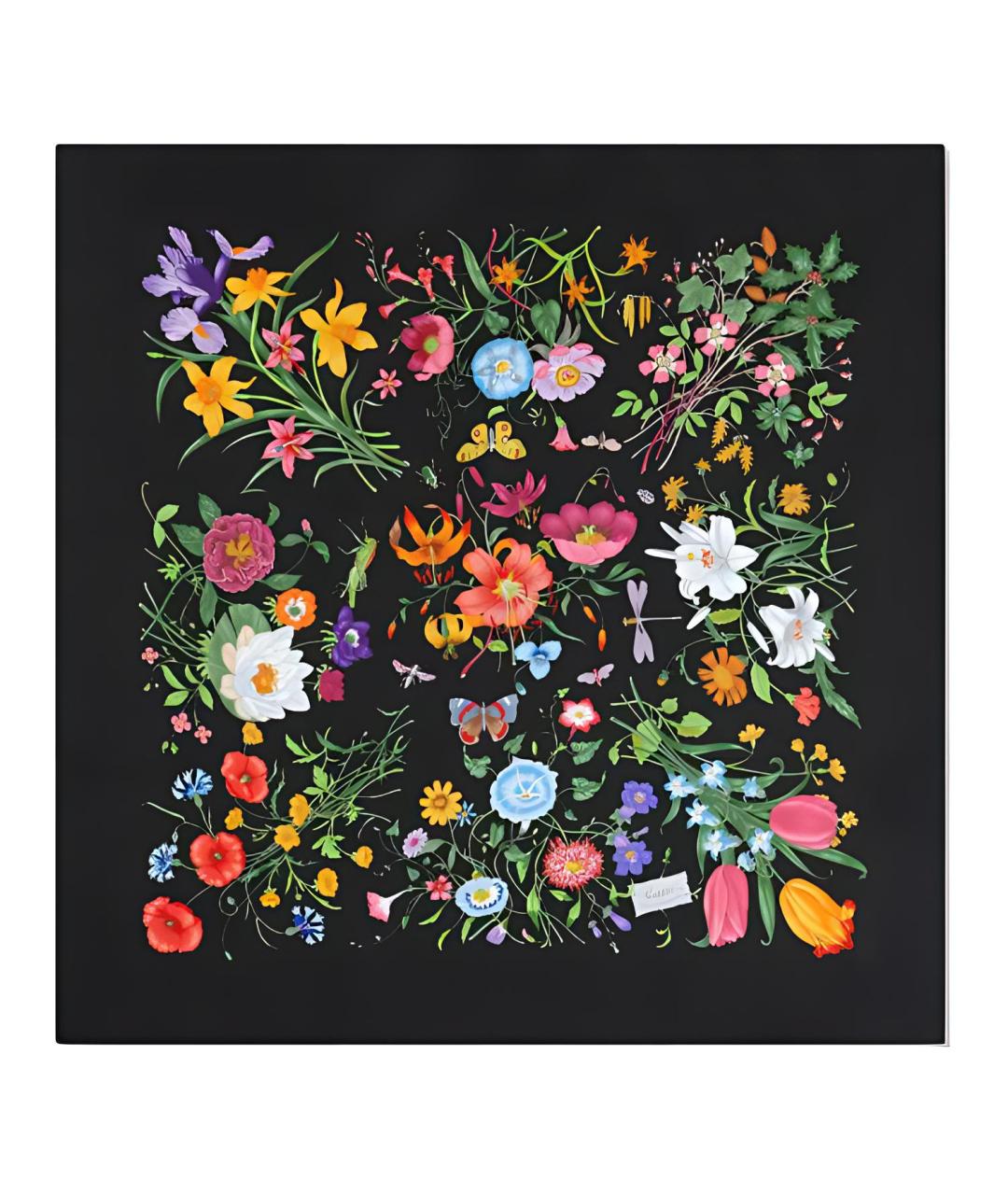 GUCCI Мульти шелковый шарф, фото 1