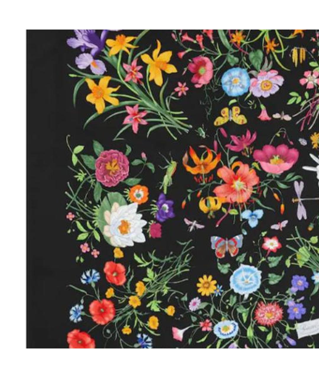 GUCCI Мульти шелковый шарф, фото 2