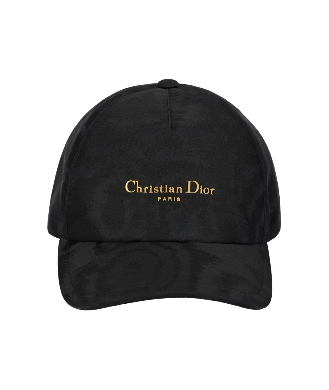 CHRISTIAN DIOR Черная кепка, фото 1