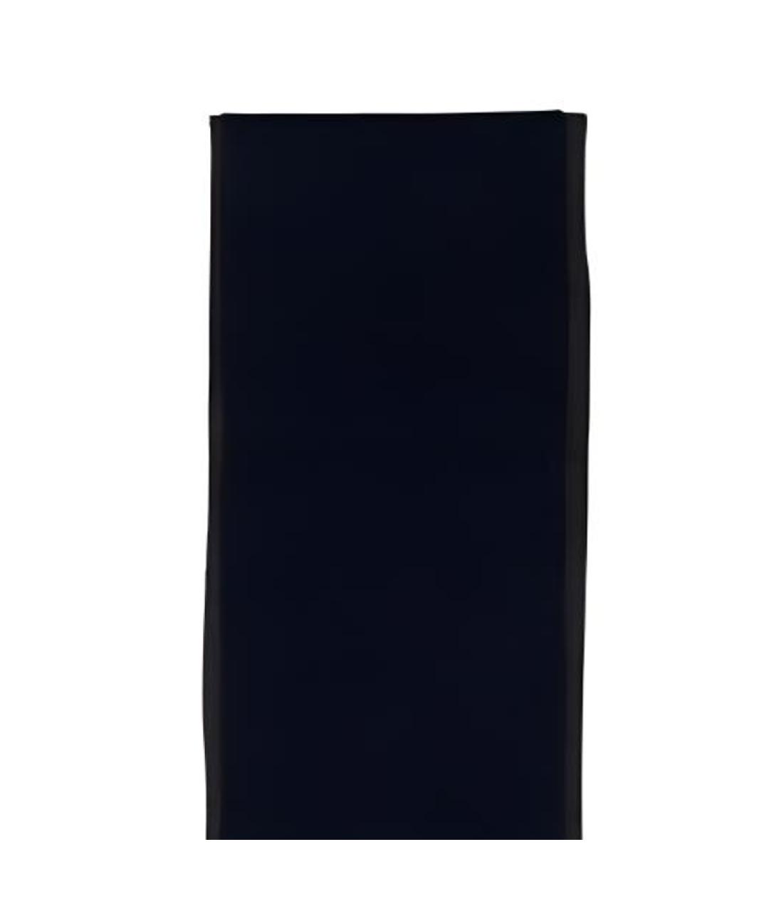 MIU MIU Черный кашемировый шарф, фото 2