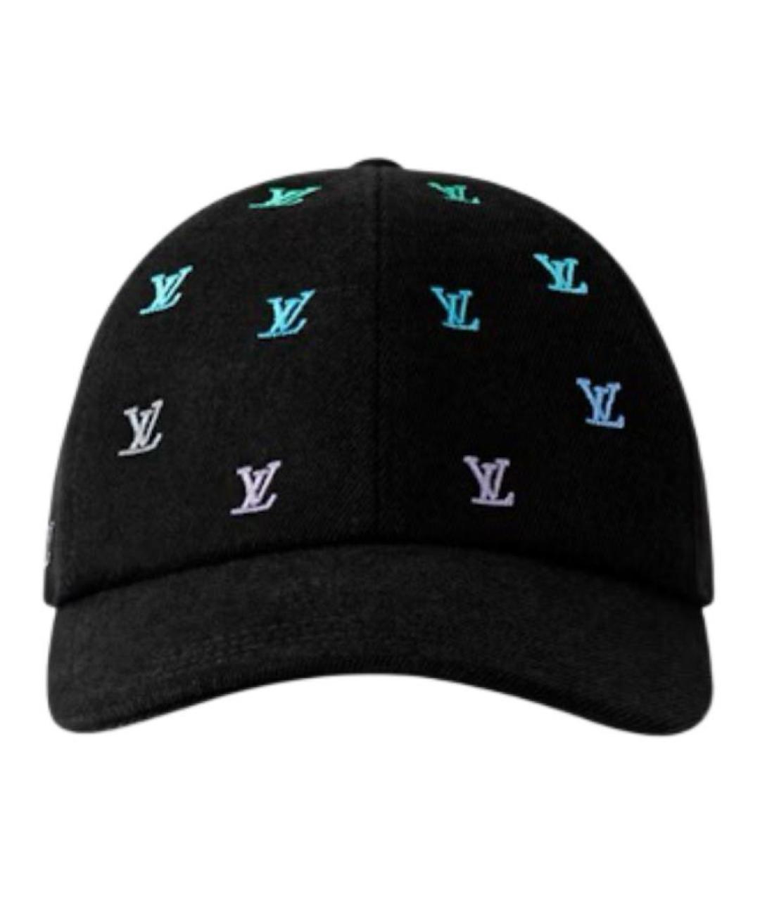LOUIS VUITTON Черная кепка/бейсболка, фото 1
