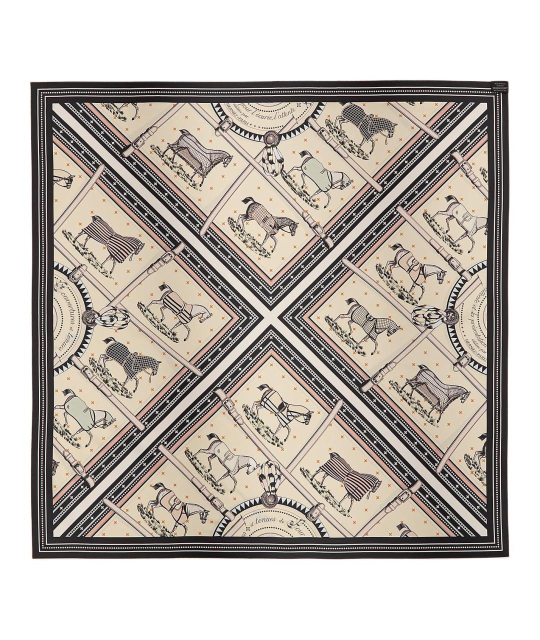 HERMES Шелковый шарф, фото 2