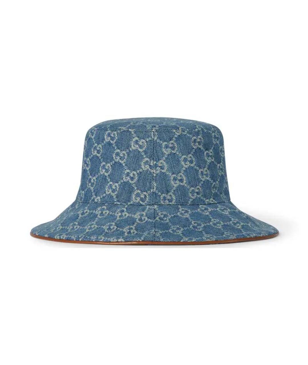 GUCCI Синяя панама, фото 4