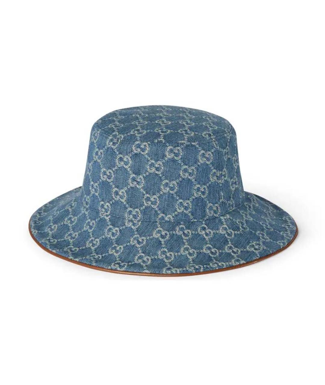 GUCCI Синяя панама, фото 2