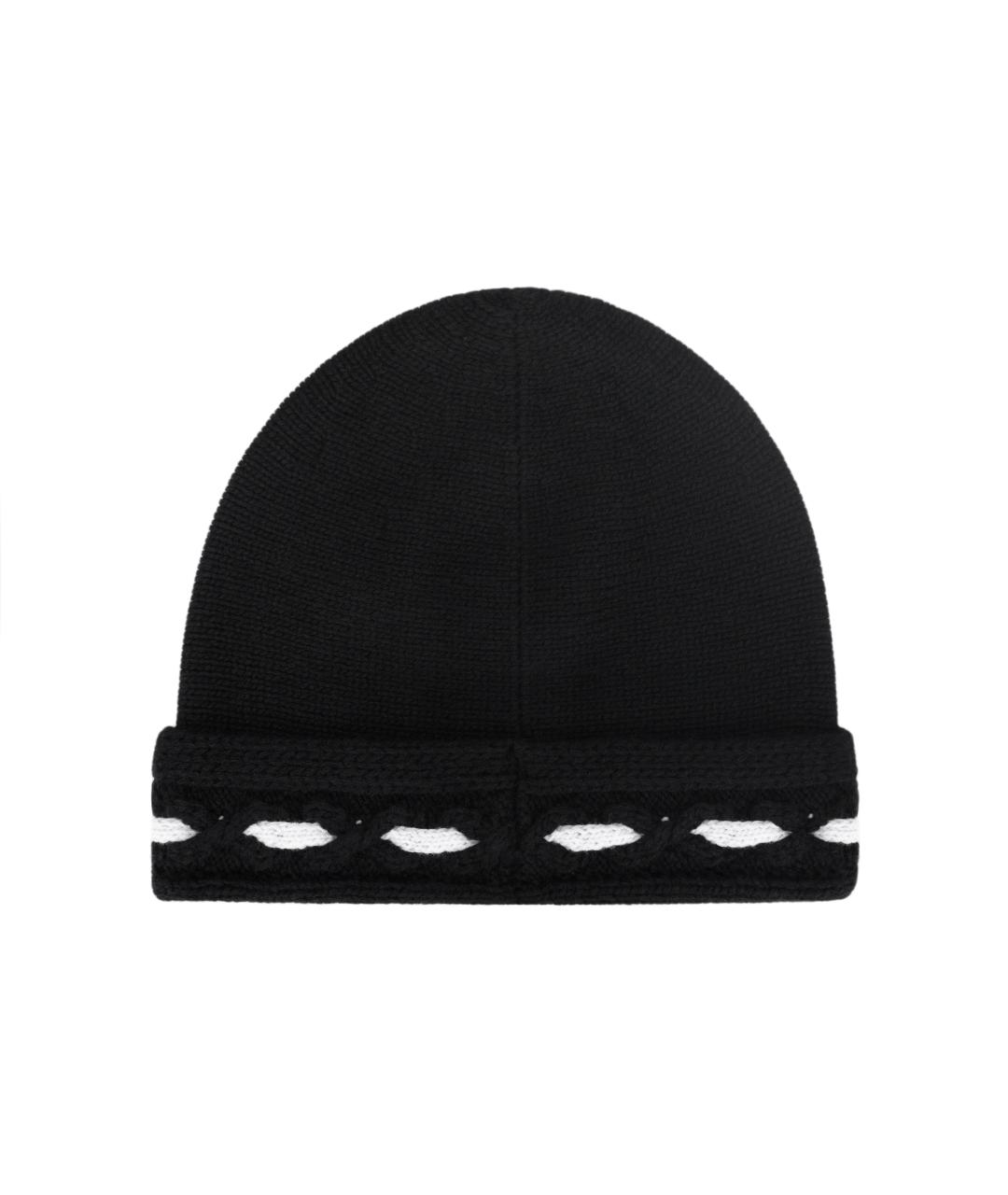 CHANEL Черная шапка, фото 2