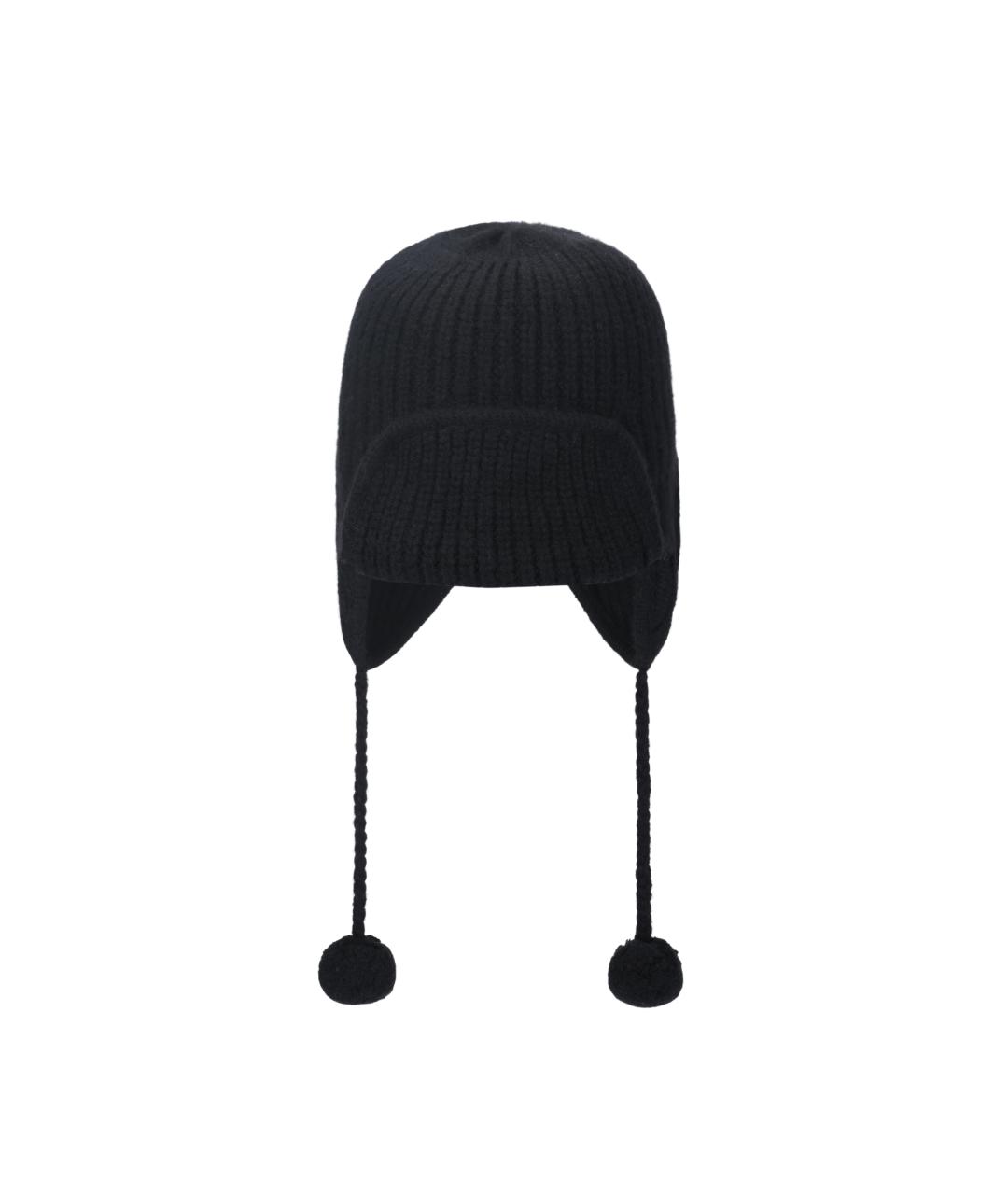 CHANEL Черная шапка, фото 4